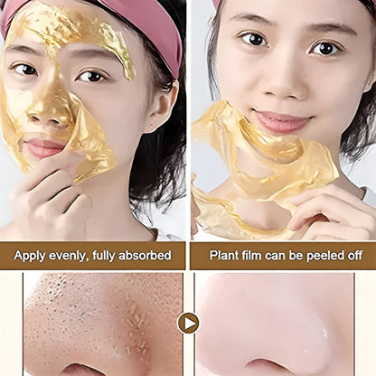 Retinol Gold Mask Deep Moisturizing Brightening Anti-aging Lifting Oil Tear-Off