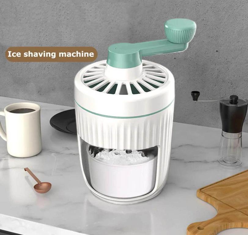 Gola Maker Machine – Manual Ice Crusher | Easy Ice Shaver for Home