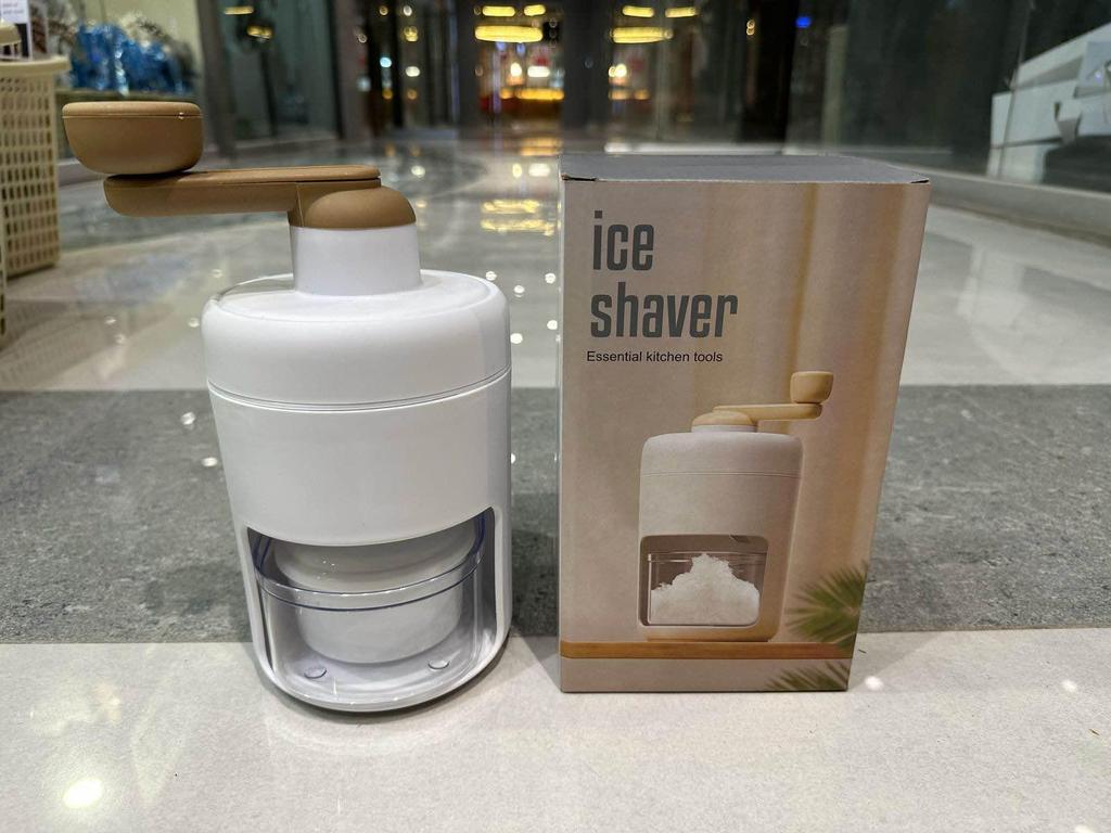 Gola Maker Machine – Manual Ice Crusher | Easy Ice Shaver for Home