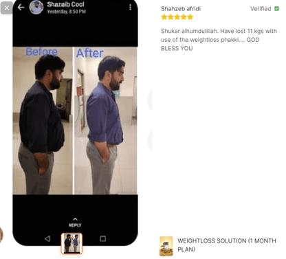 Weightloss Solution (2 Months Plan) Buy 1 Get 1 Free
